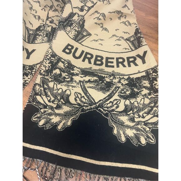 Burberry winter fall scarf wrap shawl - Picture 3 of 10